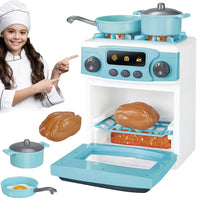 Cucina con Forno Elettrodomestici Giocattolo per Bambini Cucinino Luci e Suoni