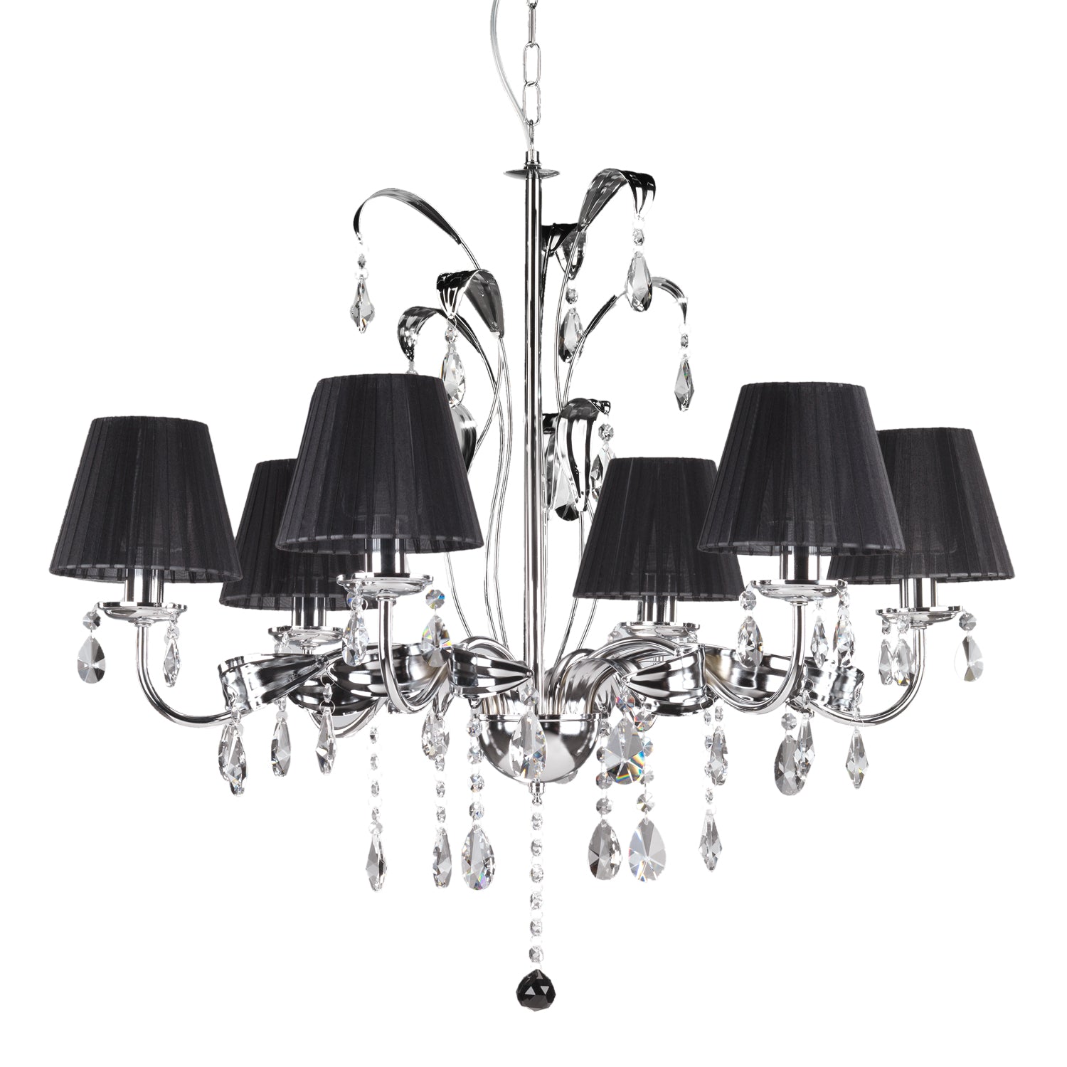 Lampadario Jacqueline nero