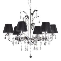 Lampadario Jacqueline nero