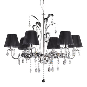 Lampadario Jacqueline nero