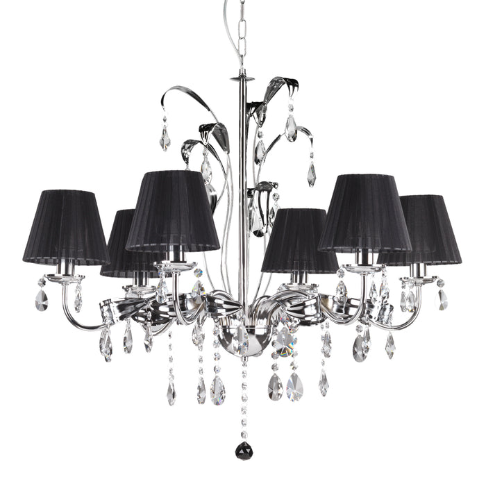 Lampadario Jacqueline nero