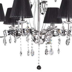 Lampadario Jacqueline nero