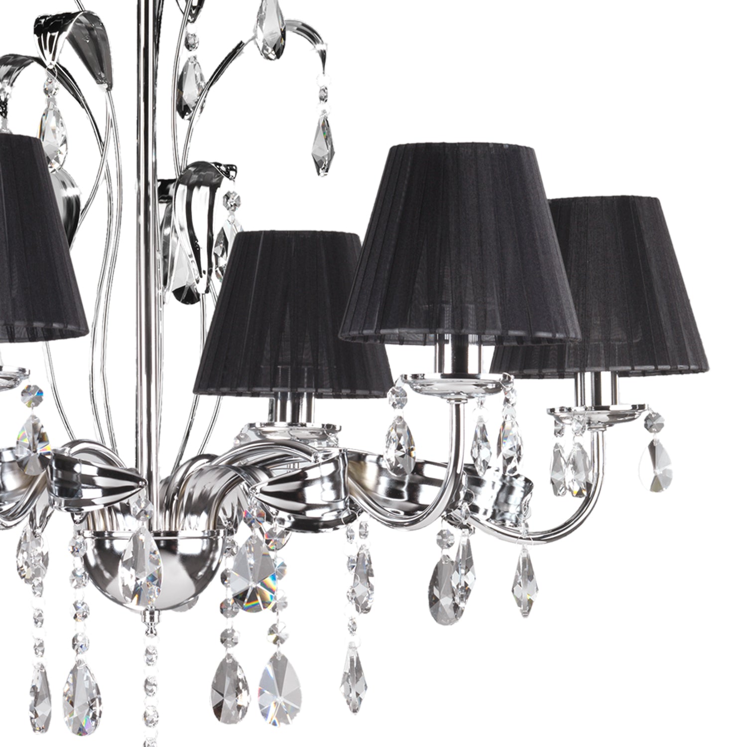 Lampadario Jacqueline nero