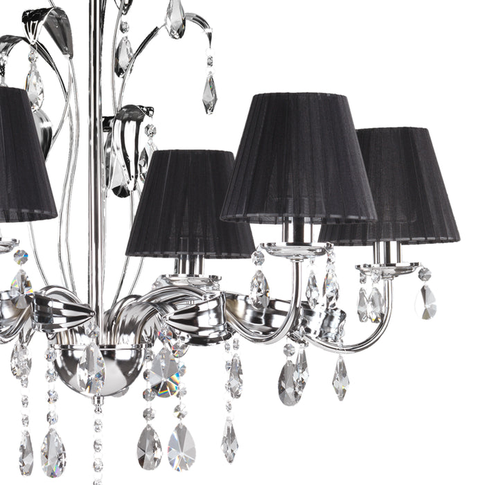 Lampadario Jacqueline nero