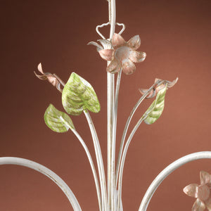 Lampadario 3 luci Botton d'oro