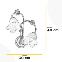 Applique medio Botton d'oro