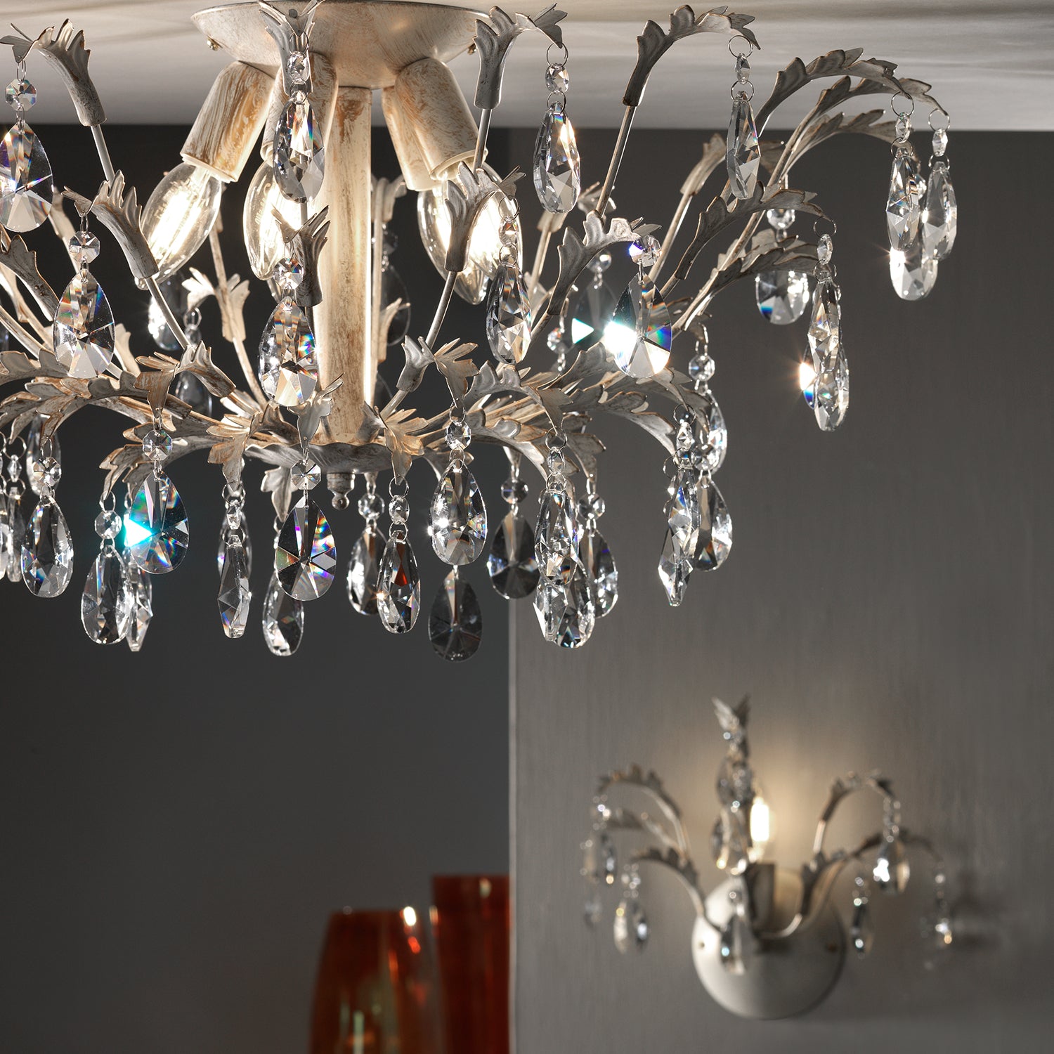 Plafoniera 3 luci Cesta