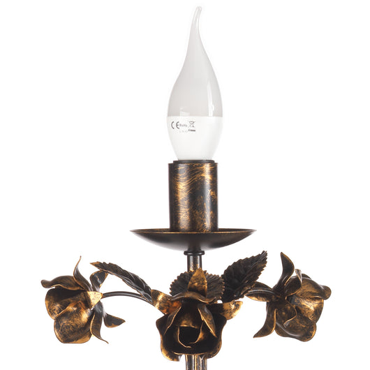 Lampada Carolina bronzo