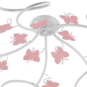 Plafoniera 5 luci Butterfly