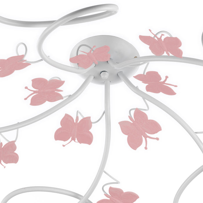 Plafoniera 5 luci Butterfly