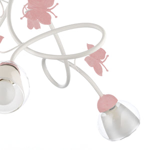 Lampadario 3 luci Butterfly