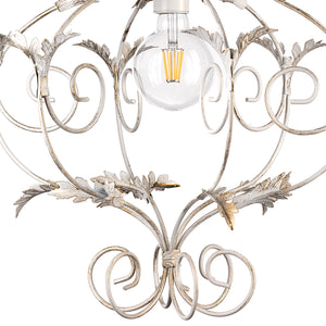 Lampadario Contessa avorio