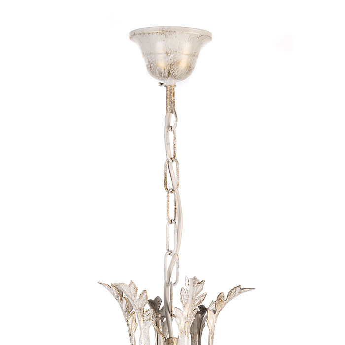 Lampadario Contessa avorio