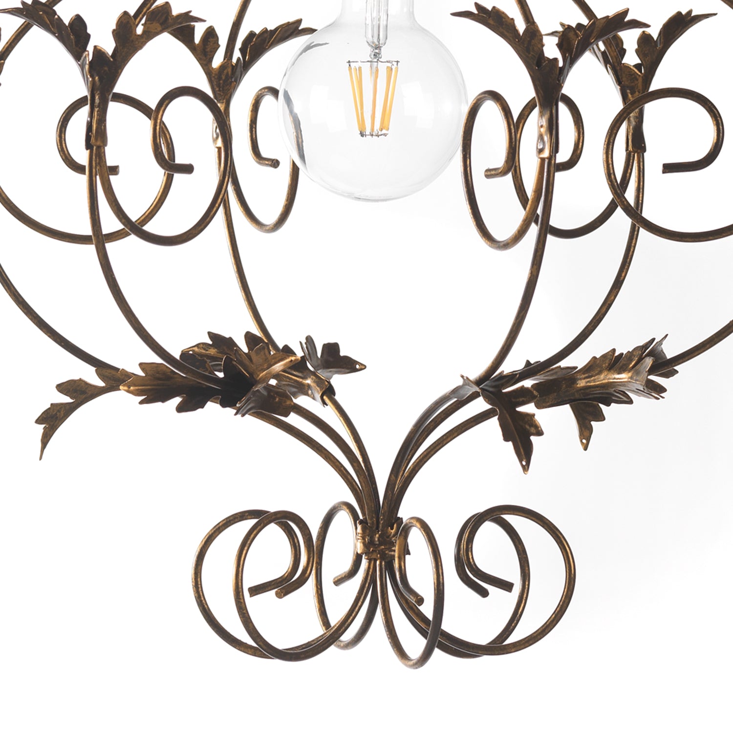 Lampadario Contessa bronzo