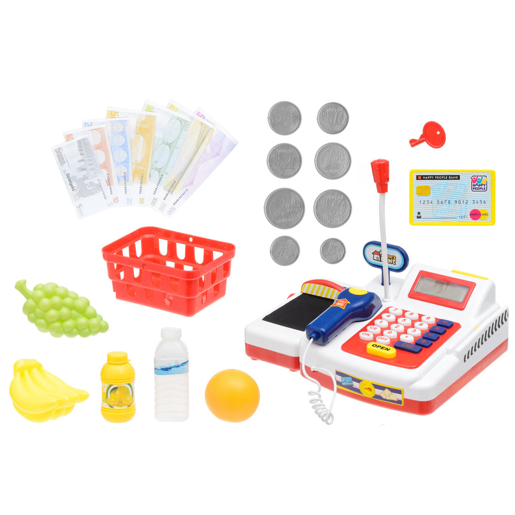 Registratore di Cassa Giocattolo per Bambini con Soldi Luci e Suoni Idea Regalo