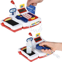 Registratore di Cassa Giocattolo per Bambini con Soldi Luci e Suoni Idea Regalo