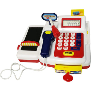 Registratore di Cassa Giocattolo per Bambini con Soldi Luci e Suoni Idea Regalo