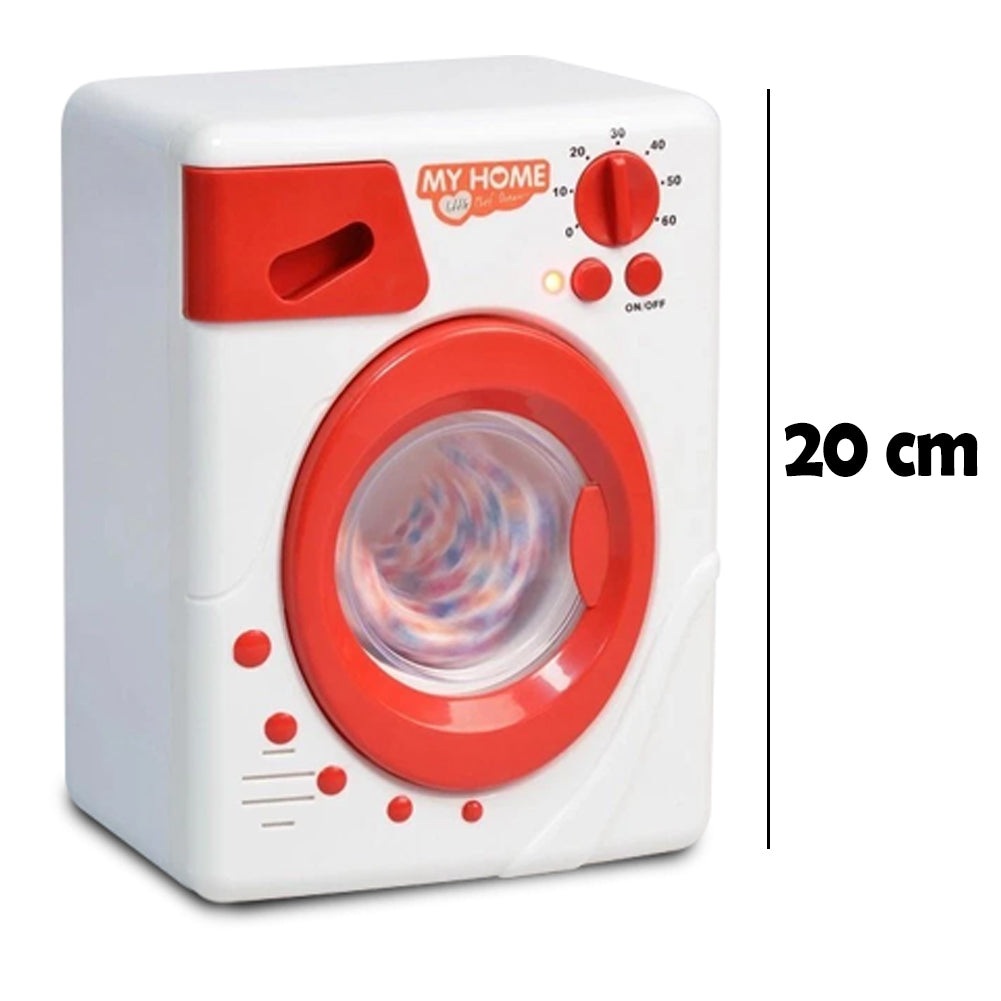 Elettrodomestici Giocattolo per Bambini Asse da Stiro Lavatrice Aspirapolvere