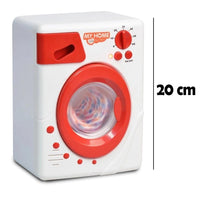 Elettrodomestici Giocattolo per Bambini Asse da Stiro Lavatrice Aspirapolvere