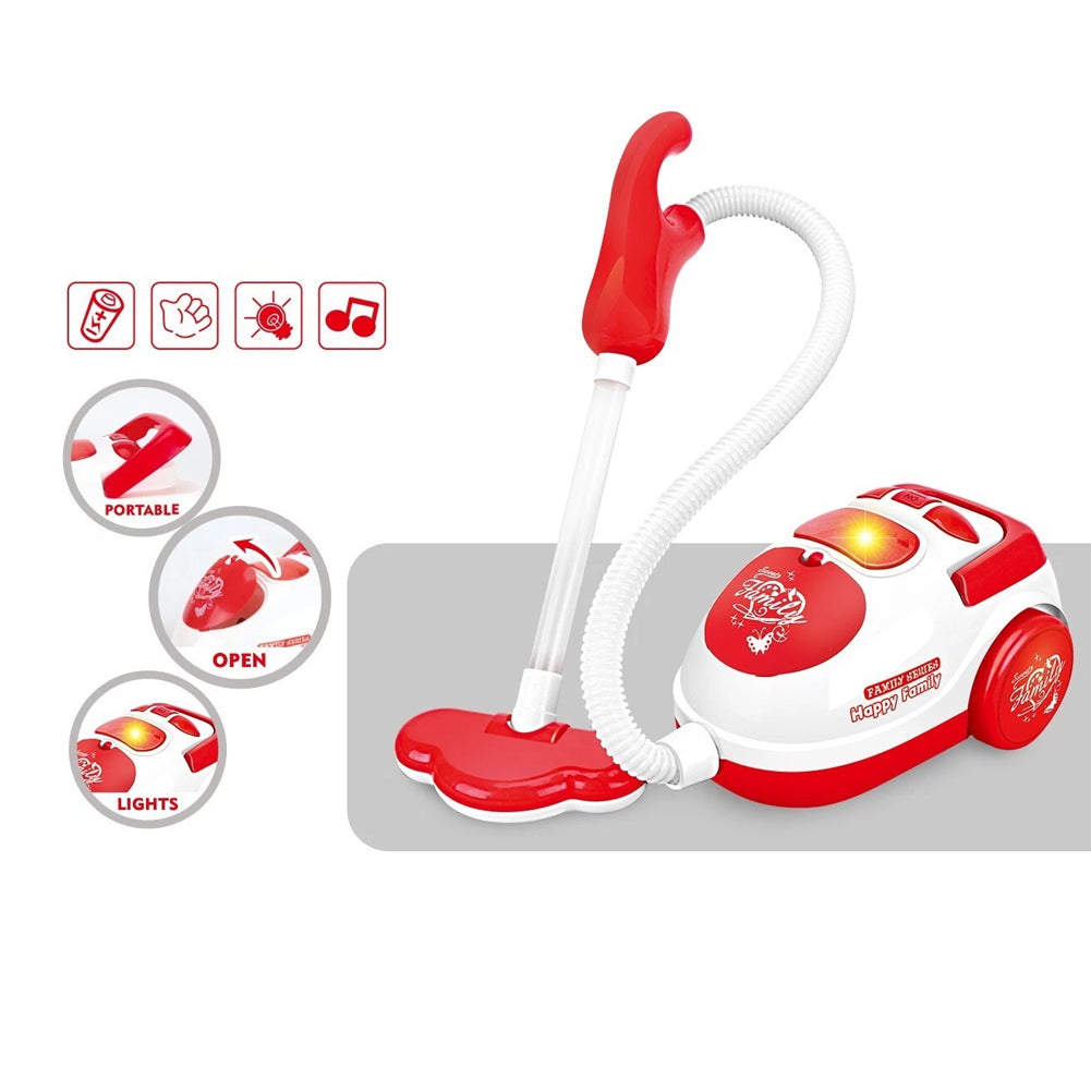 Elettrodomestici Giocattolo per Bambini Asse da Stiro Lavatrice Aspirapolvere