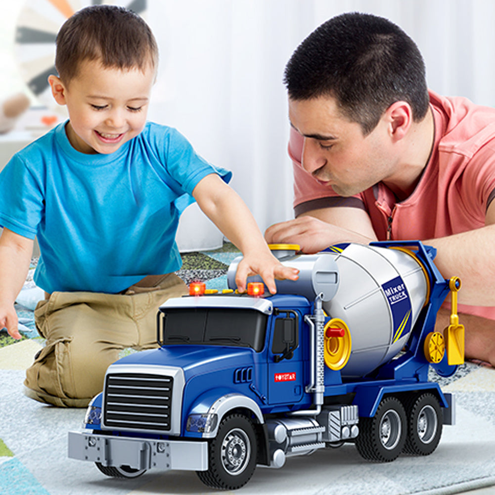 Betoniera Camion Giocattolo per Bambini con Luci e Suoni Realistici Idea Regalo