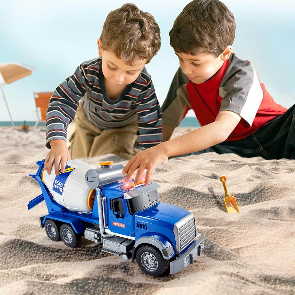 Betoniera Camion Giocattolo per Bambini con Luci e Suoni Realistici Idea Regalo