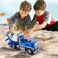 Betoniera Camion Giocattolo per Bambini con Luci e Suoni Realistici Idea Regalo