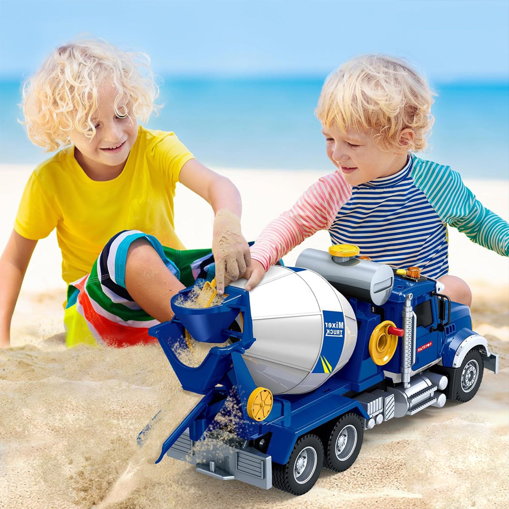 Betoniera Camion Giocattolo per Bambini con Luci e Suoni Realistici Idea Regalo