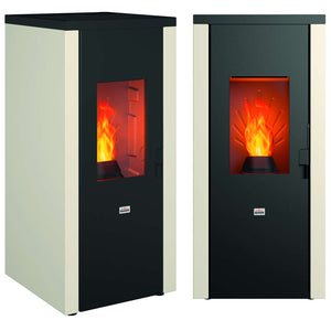 Stufa a Pellet Queen 92 EVO 5 0 8,3 kW/h Colore: Bianco