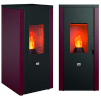 Stufa a Pellet Queen 77 EVO 5.0 7,0 kW/h Colore: Bordeaux