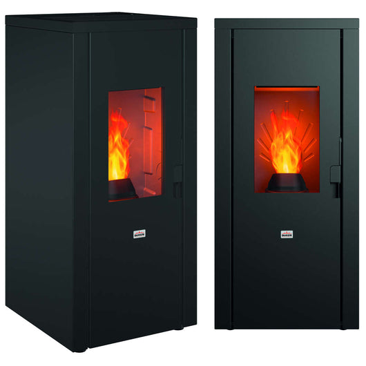 Stufa a Pellet Queen 77 EVO 5.0 7,0 kW/h Colore: Nero