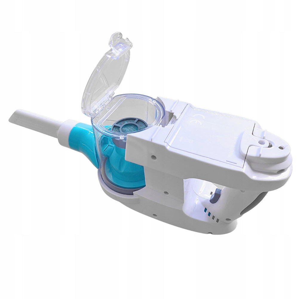 Aspirapolvere Giocattolo per Bambini Testine Cambiabili Luci e Suoni Idea Regalo