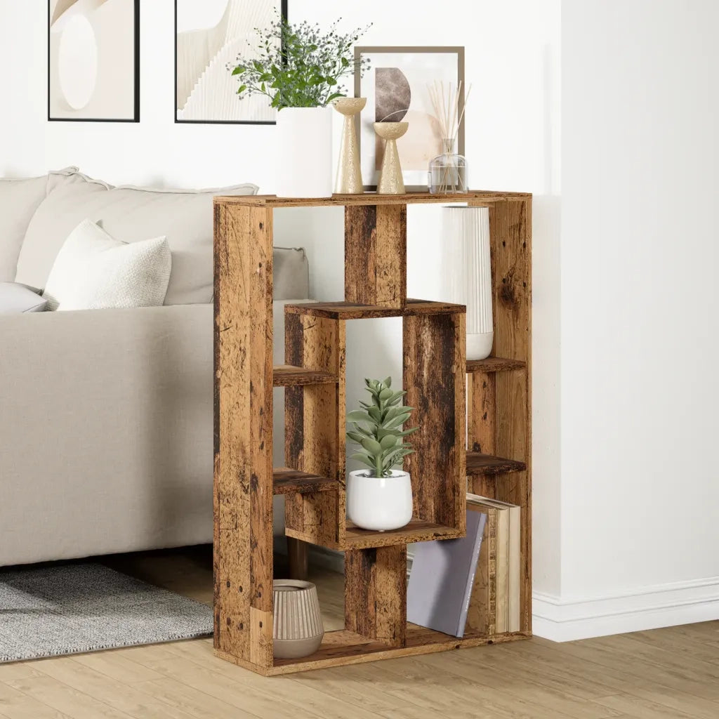 Libreria Legno Antico 63x20x90 cm in Truciolato 858145