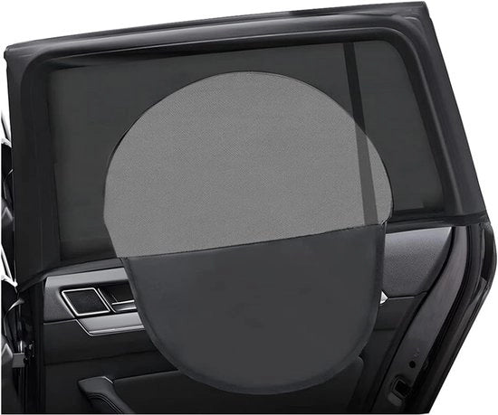 Due ombrelloni per bambini per auto, ombrelloni universali per auto, vetrini laterali, accessori auto, bloccano radiazioni UV, adatti per la maggior parte dei veicoli (posteriori)