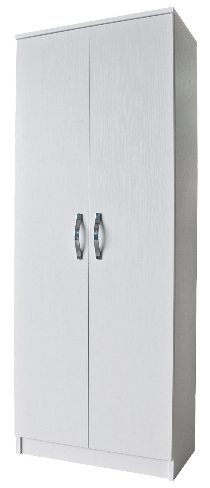 kit armadio 2 ante scarpiera 5 ripiani 71x38x182 bianco frassino cod:ferx.17626