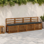 Cuscino per Panchina a 1 Pezzo VUGHT 100% Poliestere Antracite 950606