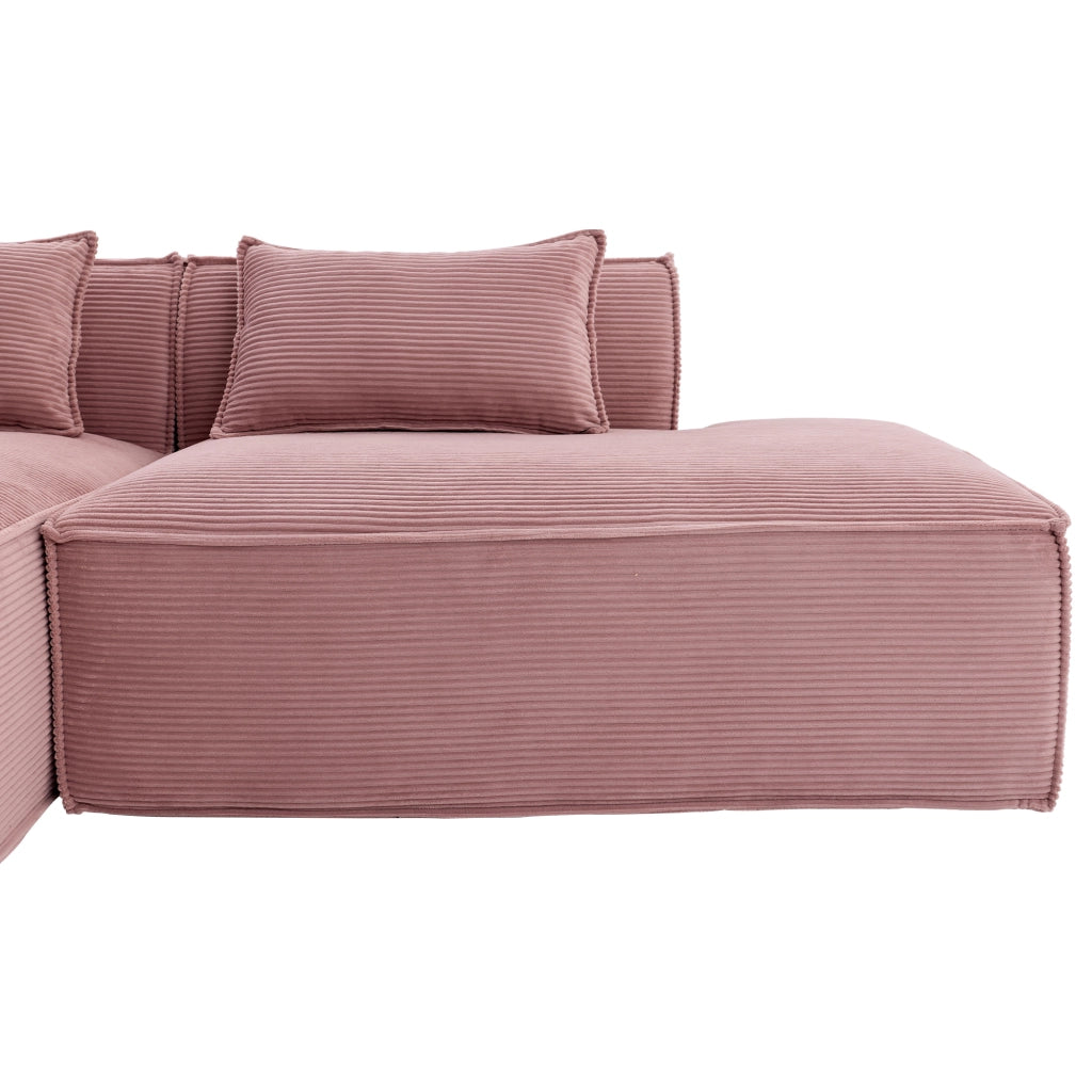 Divano 2 Posti con Cuscini ¨C MINIMAL ¨C Tessuto, 235 cm