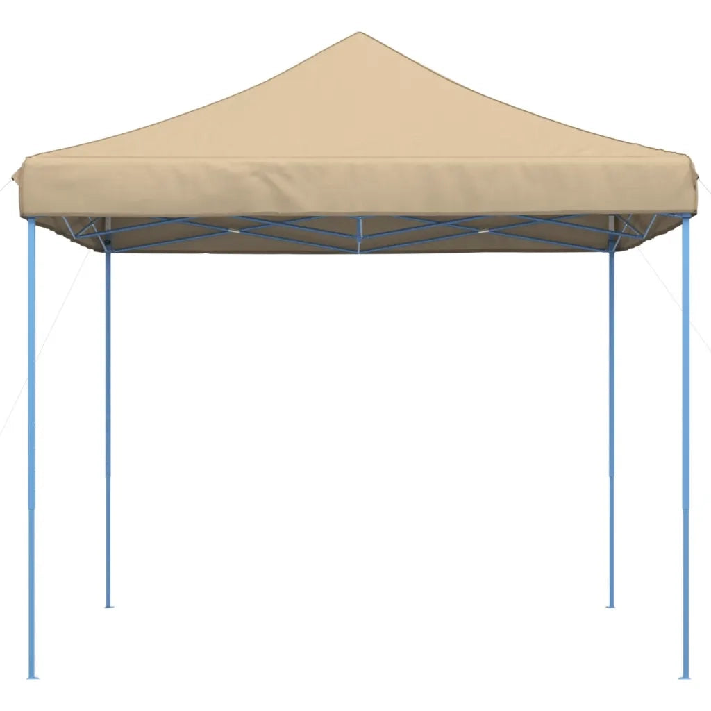 Tenda da Festa Pieghevole Pop-Up Beige 292x292x315 cm