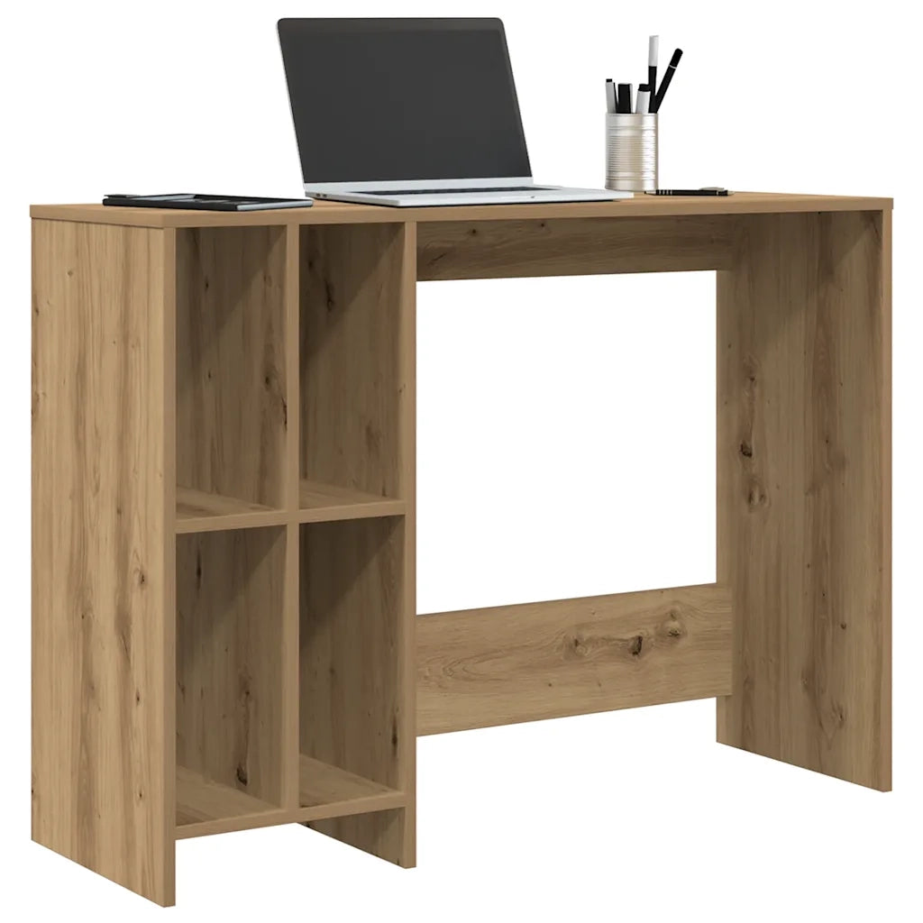 Scrivania Rovere Artigianale 102,5x35x75cm in Legno Multistrato 856631