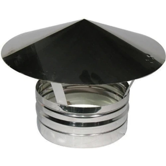 Diankamin terminale in acciaio per canne fumarie diametro 200 mm