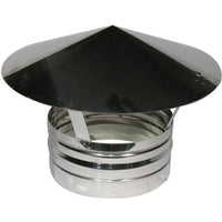 Diankamin terminale in acciaio per canne fumarie diametro 200 mm