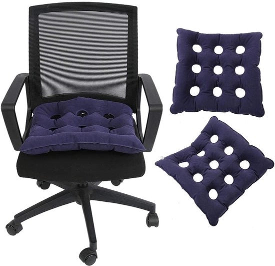 Cuscino di Supporto Aria Ergonomico - Disponibile in PVC - Dimensioni 39x39cm - Antidecubito