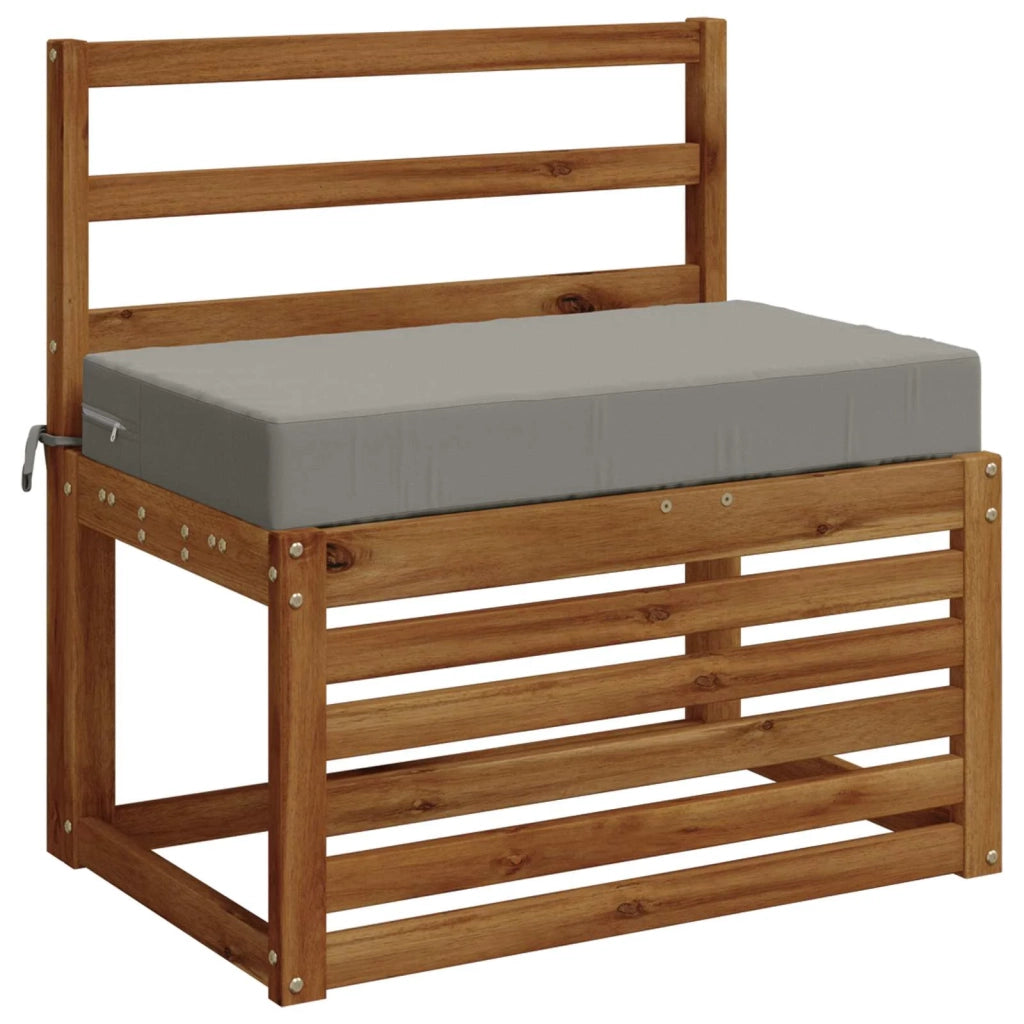 Cuscino per la seduta SOEST 100% Poliestere Grigio 946895