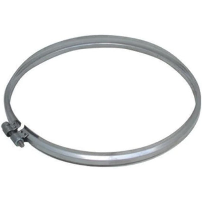 Dianhydro fascetta bloccaggio in acciaio per canne fumarie diame