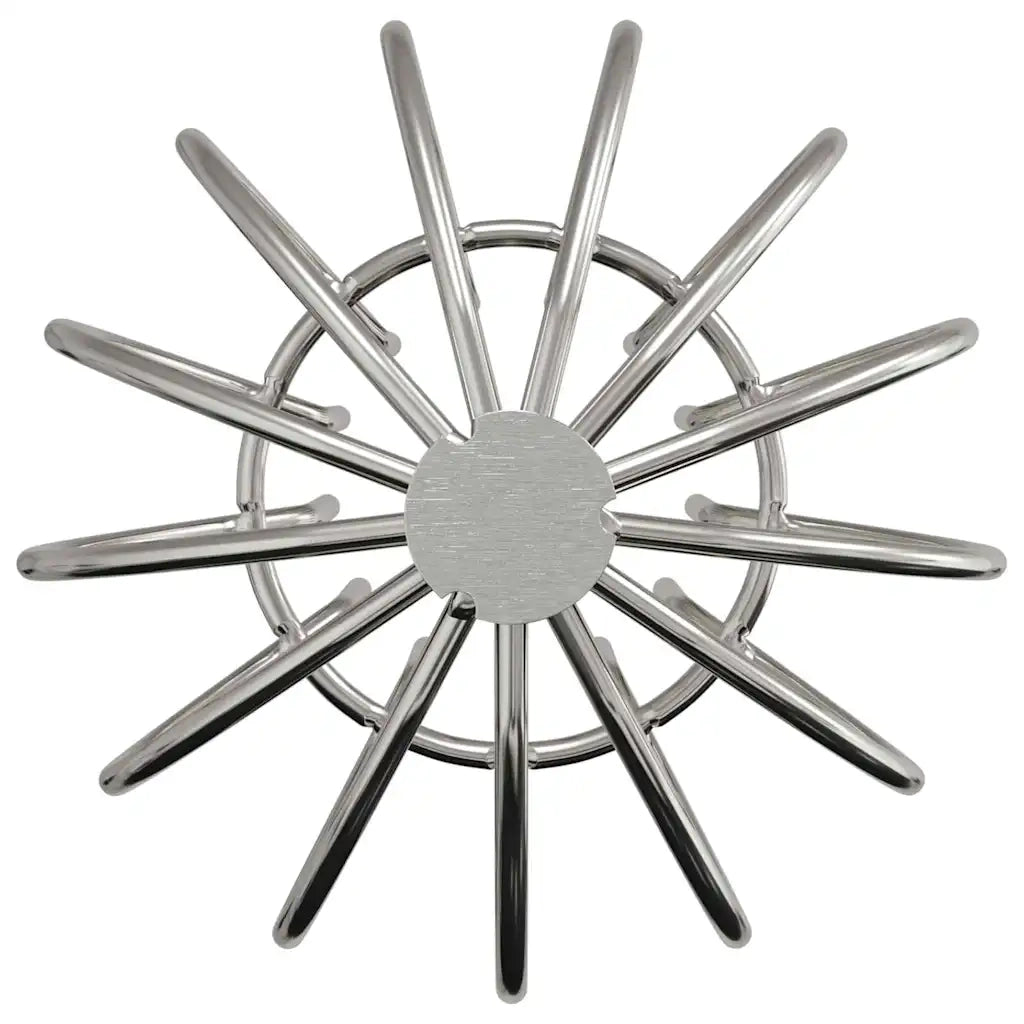 Protezione Foglie per Grondaia 2 pcs Argento 75 mm 42019386