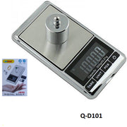 Trade Shop - Mini Bilancia Tascabile Digitale 0,01 G 500 G Display Lcd Retroilluminato Q-d101 -