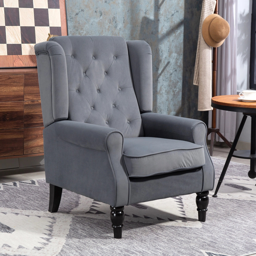 Poltrona reclinabile ¨C Minimal ¨C grigio scuro 74x86x102 cm