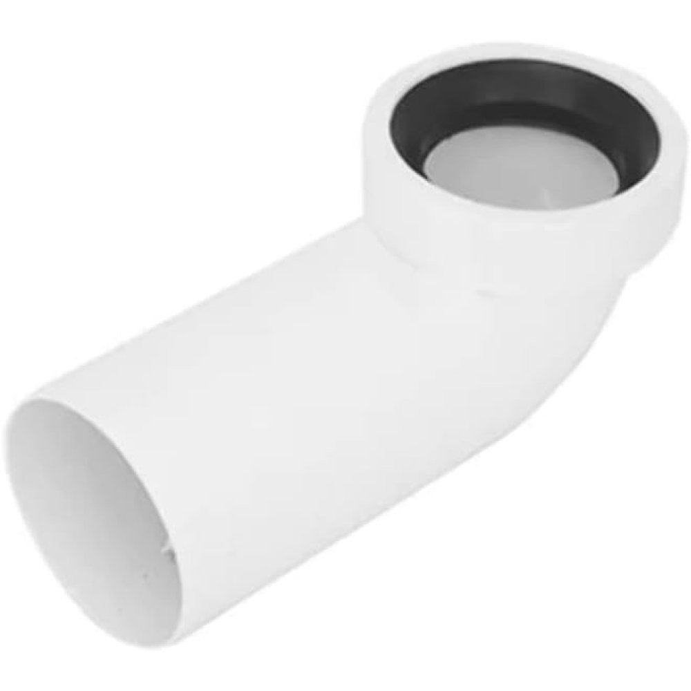 Curva bianca wc htsb con guarnizione valsir diam. 110 90