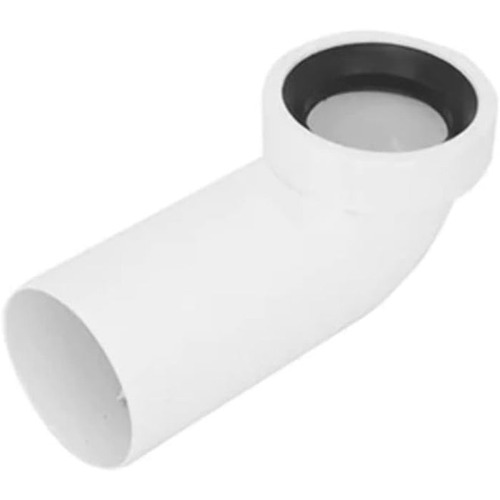 Curva bianca wc htsb con guarnizione valsir diam. 110 90