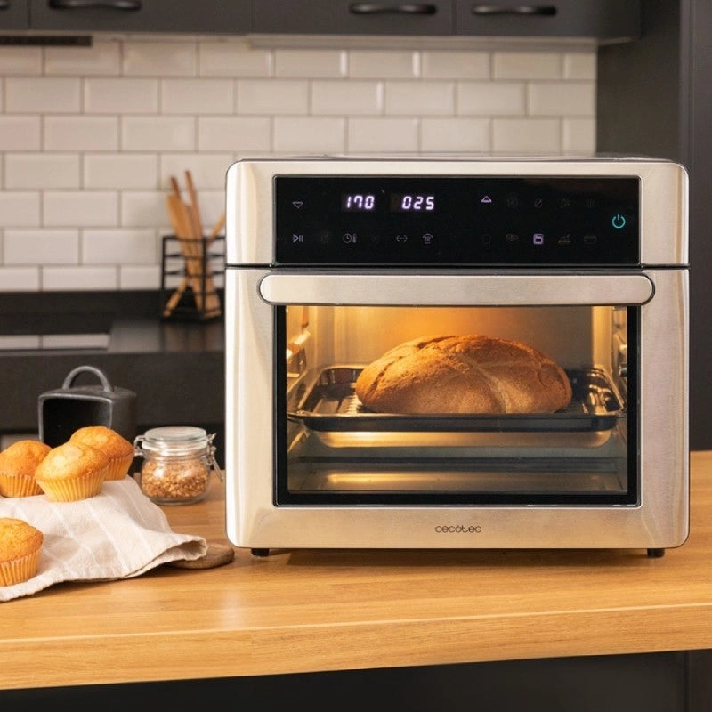 CECOTEC 02258 - Forno Friggitrice Bake&Fry 3000 Touch Steel